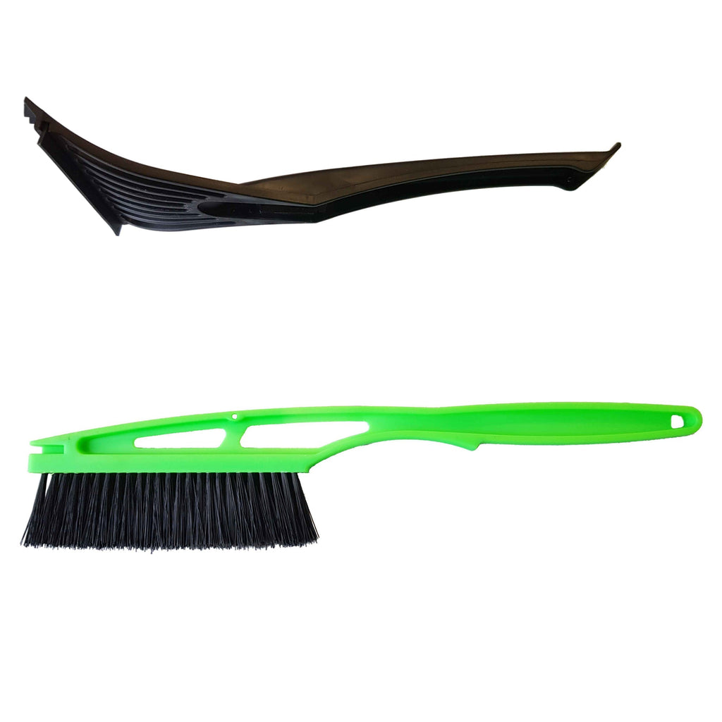 2-Element Set Snow Brush and Scraper DIY Workshop Accessory Car Winter Essential