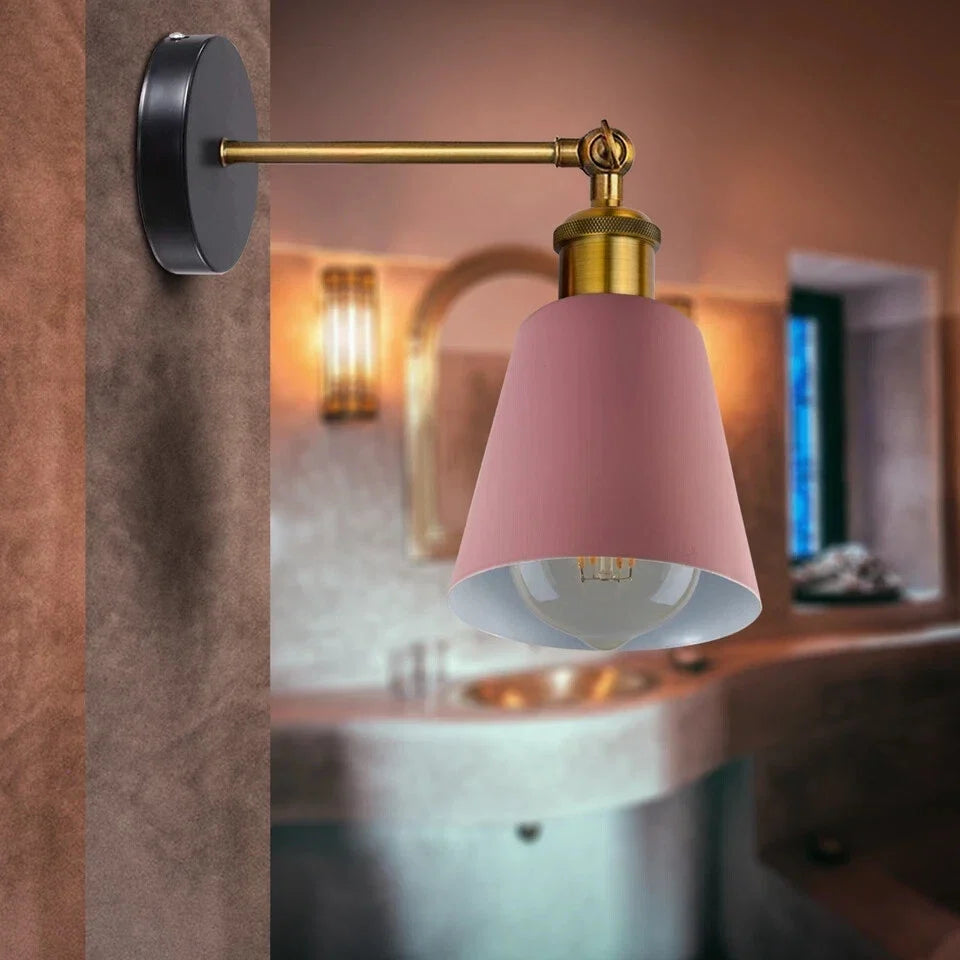 Industrial  Metal Wall Mounted Wall lamp Fitting E27 Wall Lighting Fixture ~6212